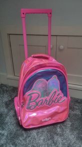 Barbie Light Up Smiggle Trolley Bag