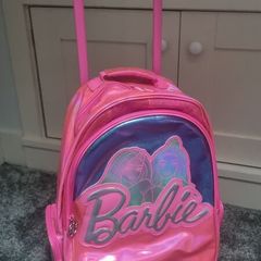 Barbie Light Up Smiggle Trolley Bag
