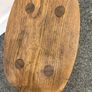 Antique hand crafted French stool/ low table Image 6