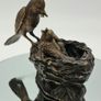 Bird & Babies - Bronze Image 5