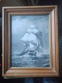 framed John Marshall print