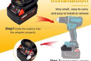 Battery Adapter For Milwaukee For Dewalt to For Makita Bl1830 Bl1850 Batteries 20V To 18V Battery Conversion