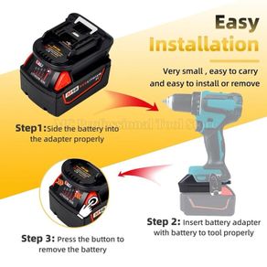 Battery Adapter For Milwaukee For Dewalt to For Makita Bl1830 Bl1850 Batteries 20V To 18V Battery Conversion
