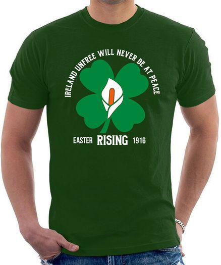 1916 Easter Lily Celtic FC T-Shirt (Small to 5XL)