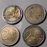 4 x Collectable 2 Euro coins. Image 5