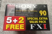 Sony FXI 90 blank audio cassette tapes