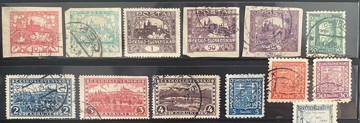 Czechoslovakian stamp lot