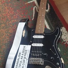 Kurt Cobain Vandalism strat tribute