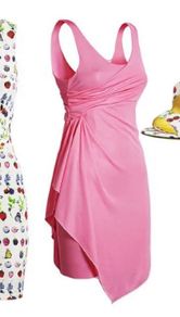 Versace For H & M Cruise Collection Dress Size Uk10 Nwt