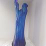 Kobalt Blue Art Glass Vase Image 2