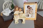 Boy and girl figurines
