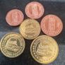 Slovakia 1,2,5,10,20 & 50 Cent Prototype, Probe, Essai coin's (6 coin Lot) Image 4