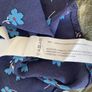 blouse Bnwt short sleeve navy blouse size medium double breaded opening lefties brand Image 8