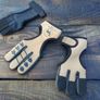 Protective Archery glove 3 fingers (natural leather).S/M/L/XL Image 10