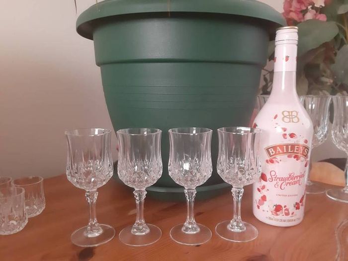 Cristal D'Arques wine glasses