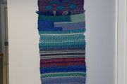 Woven wall hanging