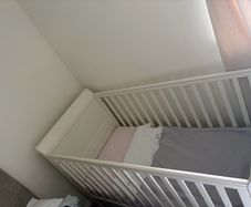 Mamas and Papas Sleigh cot/toddler bed