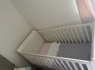 Mamas and Papas Sleigh cot/toddler bed