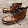 Dubarry Brown Leather Lace Up Ankle Boots EU 46 Image 3