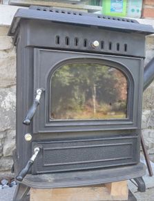 Hamco Glenregan 19.1 kW Cast Iron Multifuel Boiler Stove (Heats 10+ Radiators)