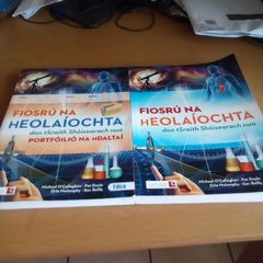 Junior Certificate Science Books in Irish.