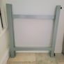 Maestro25 White Office desk 1200x800 Silver Frame Execellent Condition Image 3