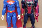Spiderman  / Superman Action Figures  12"