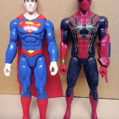Spiderman  / Superman Action Figures  12"
