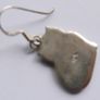 Vintage Sterling Silver Cat Earrings - 925 Hallmarked Image 3