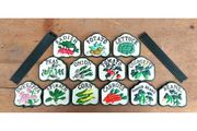 Sign Vegetable Set of 13x pieces HS367