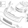 Bumper Grille (Fiat Punto 188 FL) Image 2
