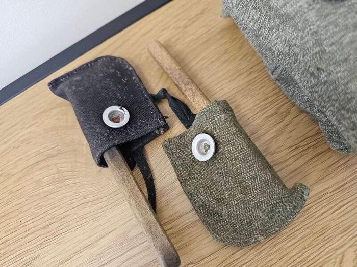 Original Swiss Army Military Issued Maintenance Cleaning Kit from 1950s Collectable Militaria