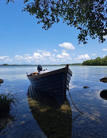 19 Lake Boat, 15hp Engine and Trailer
