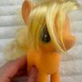 My Little Pony G4 Friendship Is Magic Applejack approx. 6 Her hair in some kind of glue Used Please see pictures Image 6