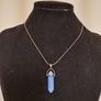 Blue Crystal Point Necklace Gift Boxed Image 4