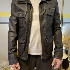 Superdry Men's Leather Jacket