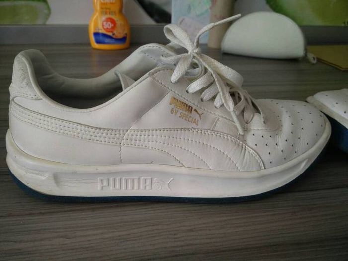 Puma GV trainers.