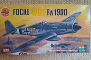 Vintage Model Kit - Focke Wulf FW 1900 Aircraft