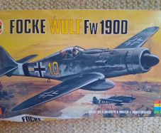 Vintage Model Kit - Focke Wulf FW 1900 Aircraft