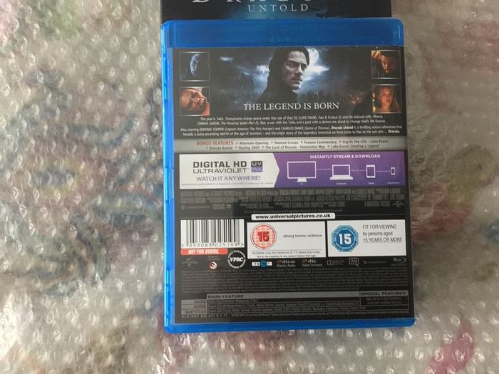 Dracula Untold Blu Ray Lenticular Slipcover