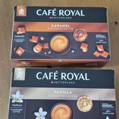 50 Caramel and 50 vanilla Nespresso Pro coffee pods