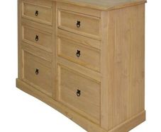 Sideboard Mexican Pine Corona Range 110x43x81 cm