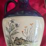 Vintage Blue Glazed Stoneware Jug Image 2