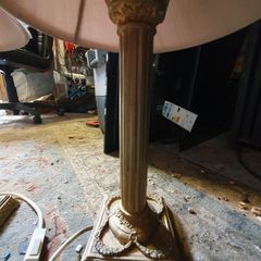antique lamps pair