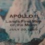 Apollo 11 Lands First Men On The Moon July 20, 1969 Vintage Hologram 14x11 Very Rare Image 2