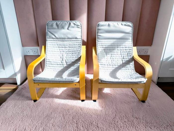 2x  IKEA Childrens Armchairs Poang. Very Good Condition