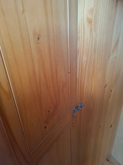 Wooden wardrobe