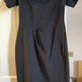 Stunning Italian Designer Byblos Dress black bateau neckline 14 Image 9