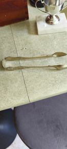 Sugar Tong Silver Plated.