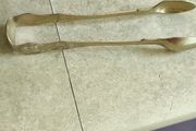 Sugar Tong Silver Plated.